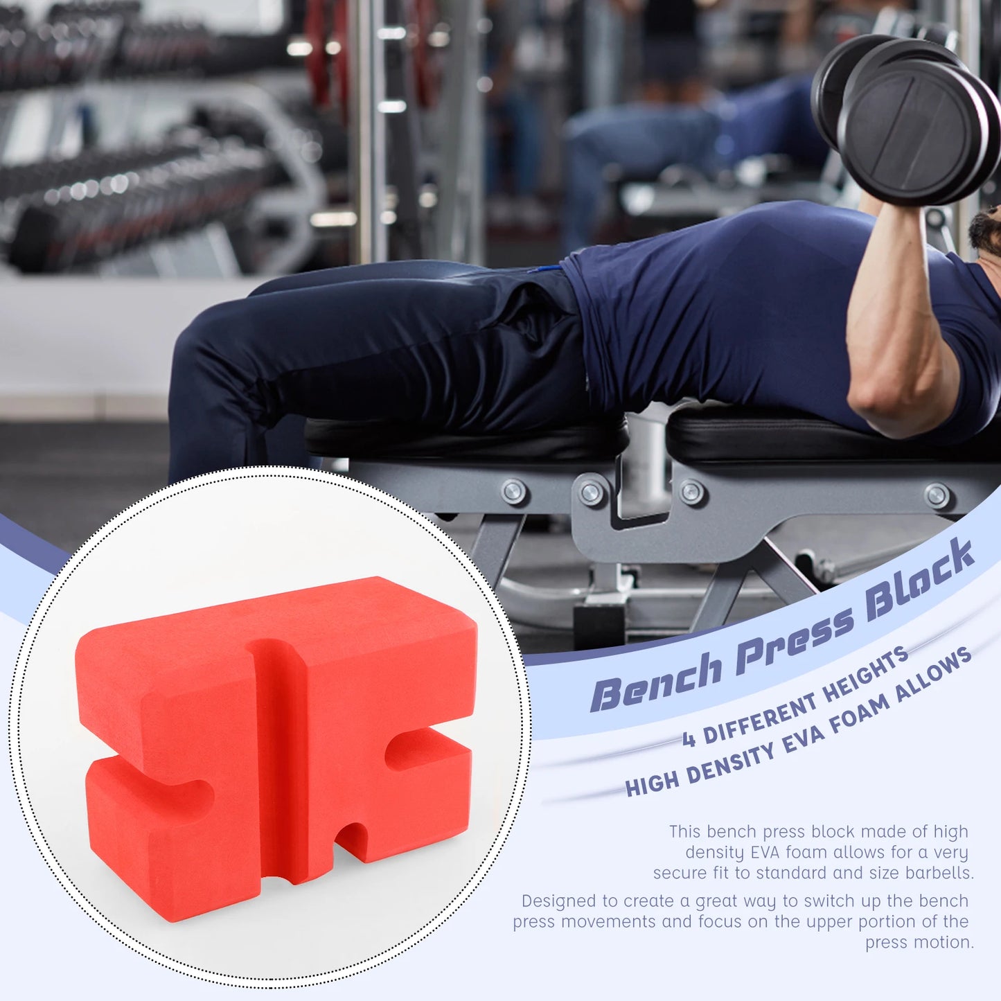 Bench press block