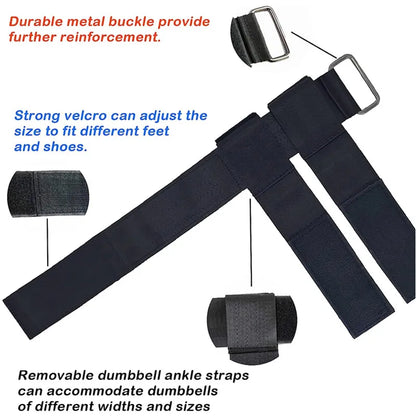 Dumbbell ankle strap weight